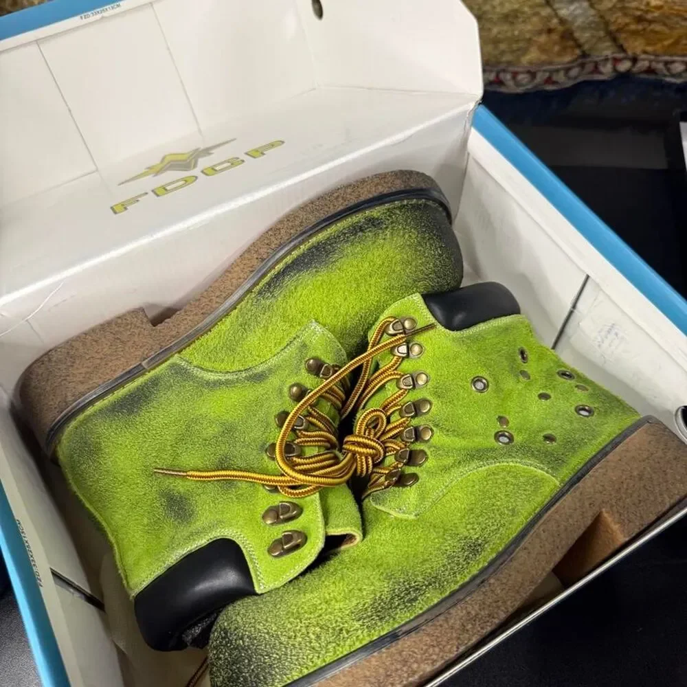 Unbranded Men's Green Boots